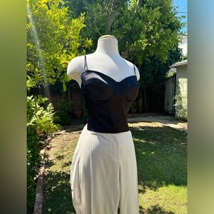 Bustier! Black 75%Acetato,17%Poliammide,6%Elastin.